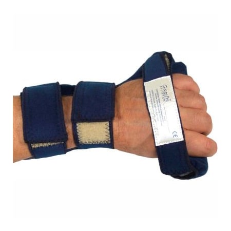 Fabrication Enterprises Comfy Splints Comfy C-Grip Hand Orthosis, Adult Small, Left with 1 Cover and 2 Soft Rolls 24-3040L